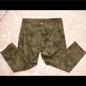 Lululemon Camo Crops